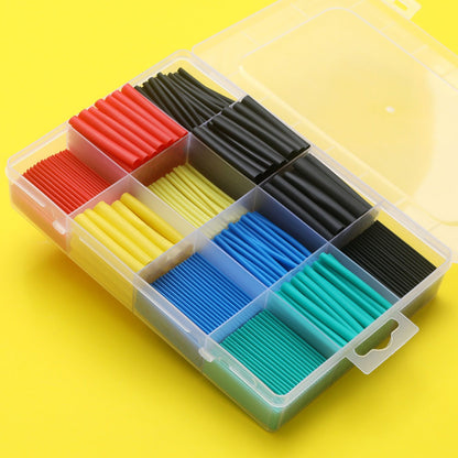 Gaine thermorétractable haute résistance – Kit 530 pièces pour isolation de câbles