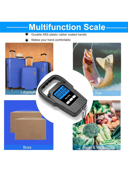 Balance Électronique Portable 50 kg – Numérique Haute Précision avec Écran LCD